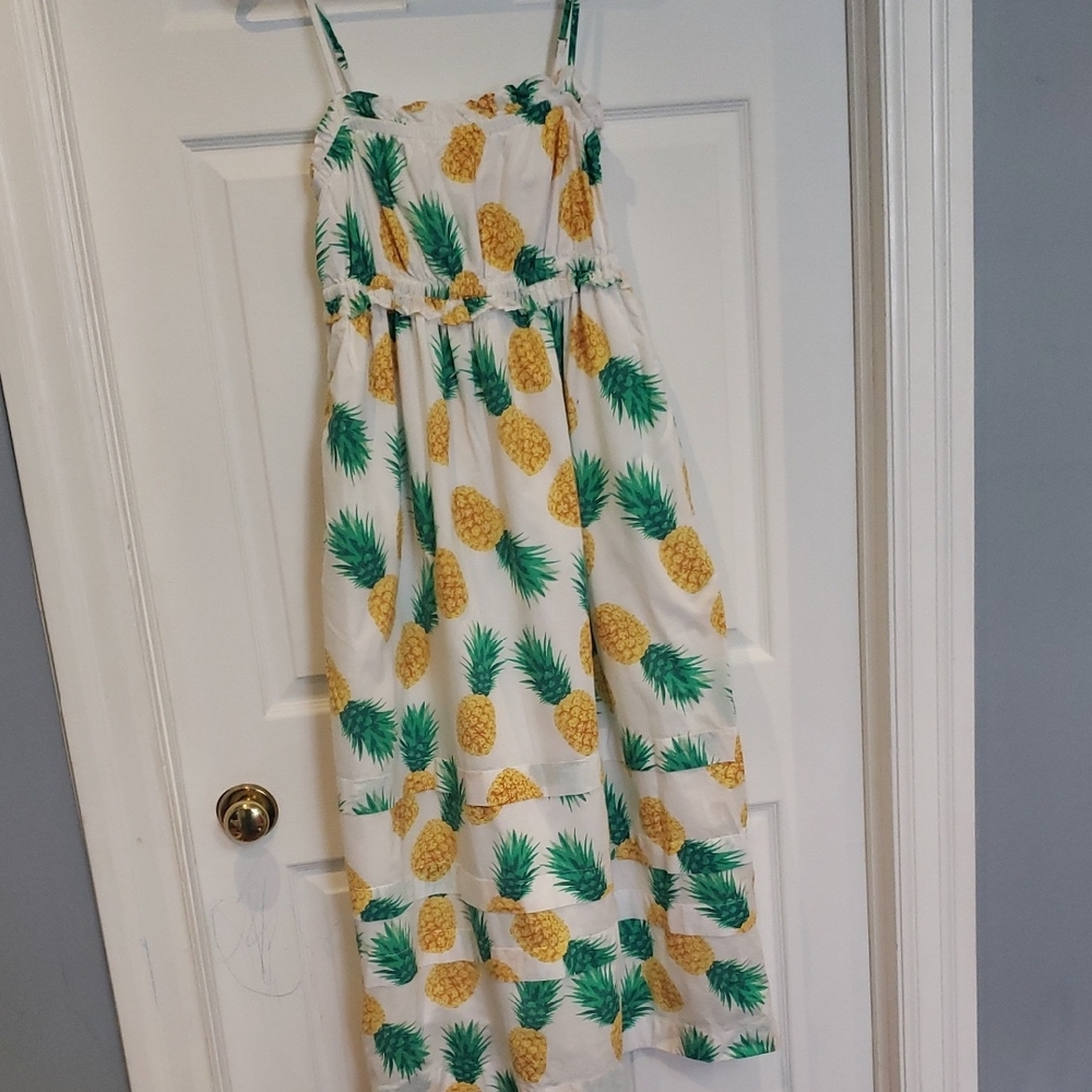 J Crew Pineapple Dress